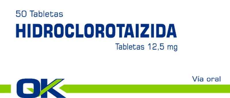Hidroclorotiazida Ok 12.5 mg