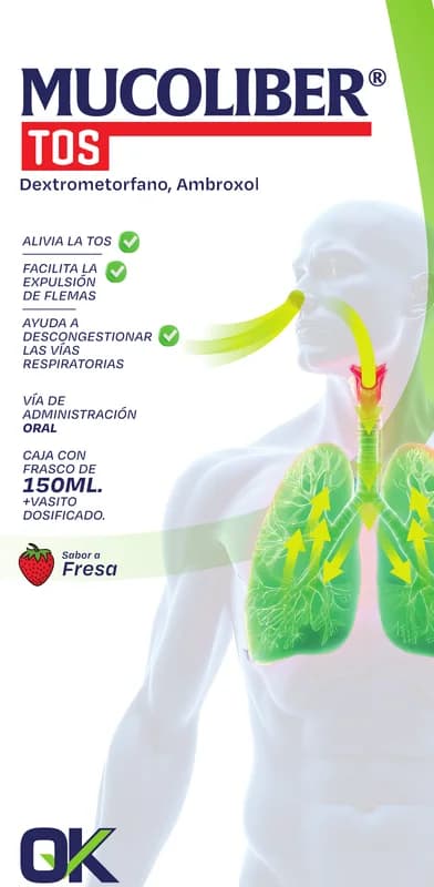 MUCOLIBER Tos Frasco 150 ml + vasito dosificador ·…